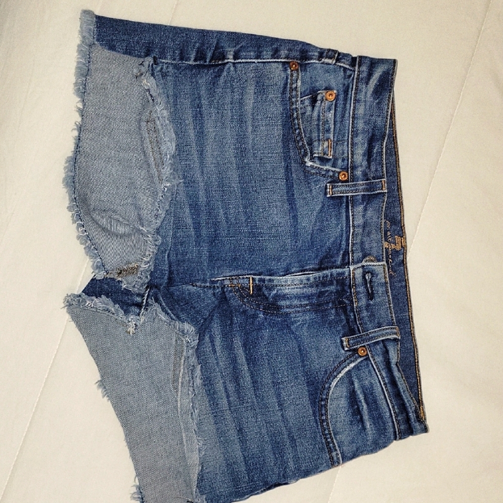 7 For All Mankind Denim Shorts